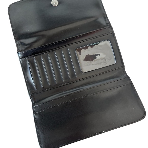 Floral Dog Print Women's Wallet - Picture 4 of 5